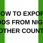 how to export goods from nigeria to other countries